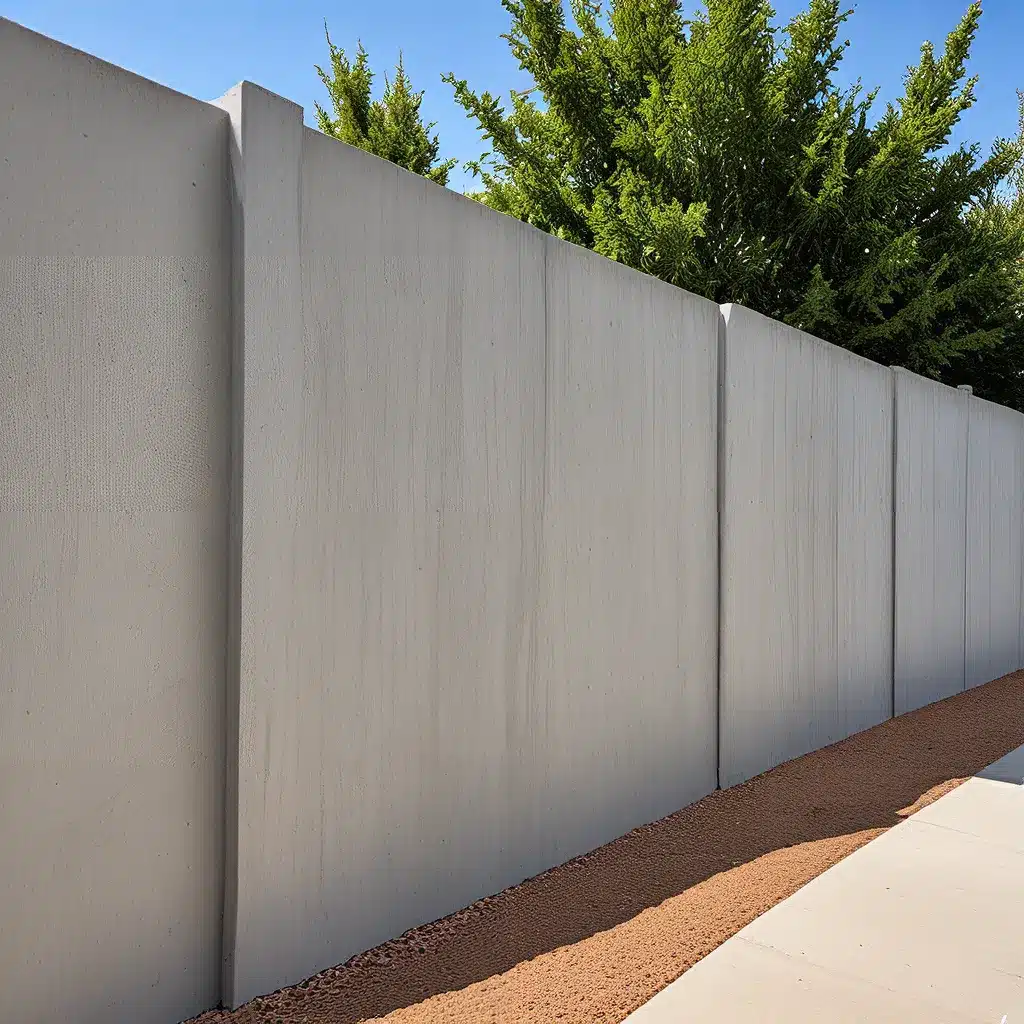 Affordable Concrete Walls: Enhancing Privacy and Security