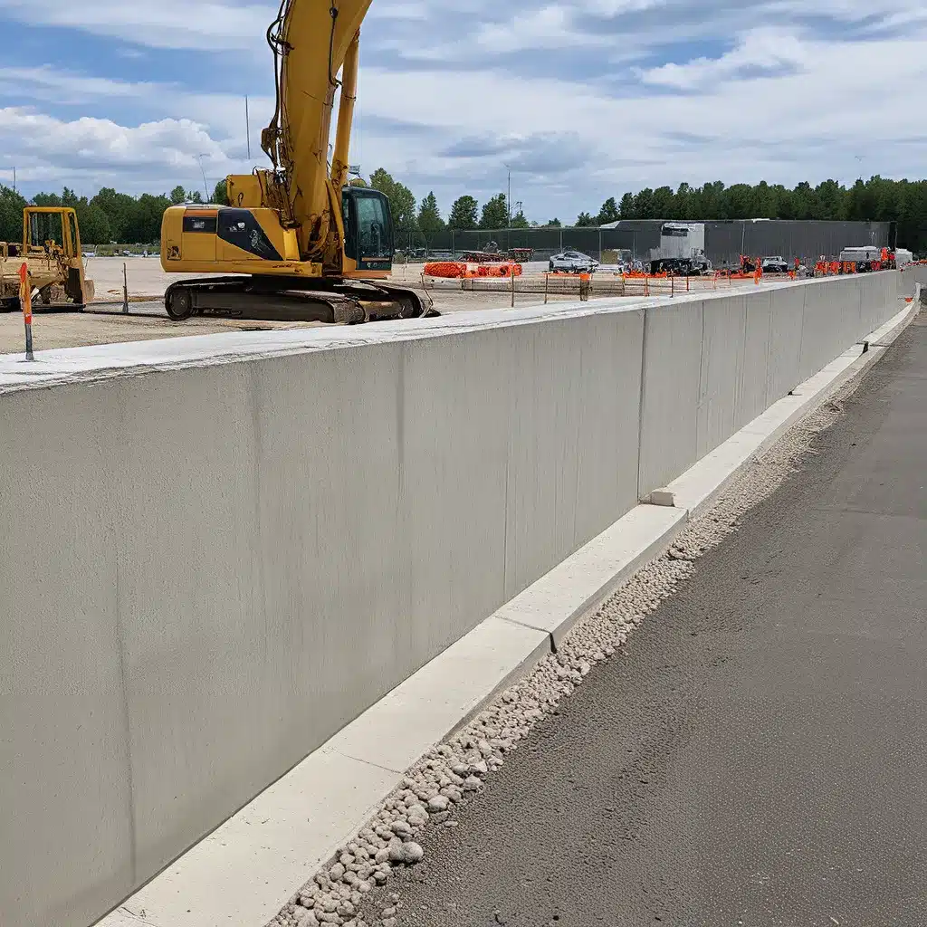 Concrete Barrier Installation: Prioritizing Worksite Security