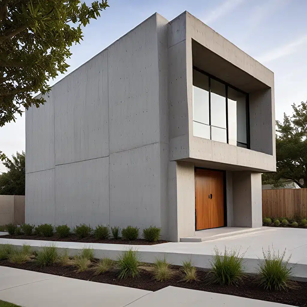 Concrete Charisma: Captivating Exteriors through Innovative Design Solutions