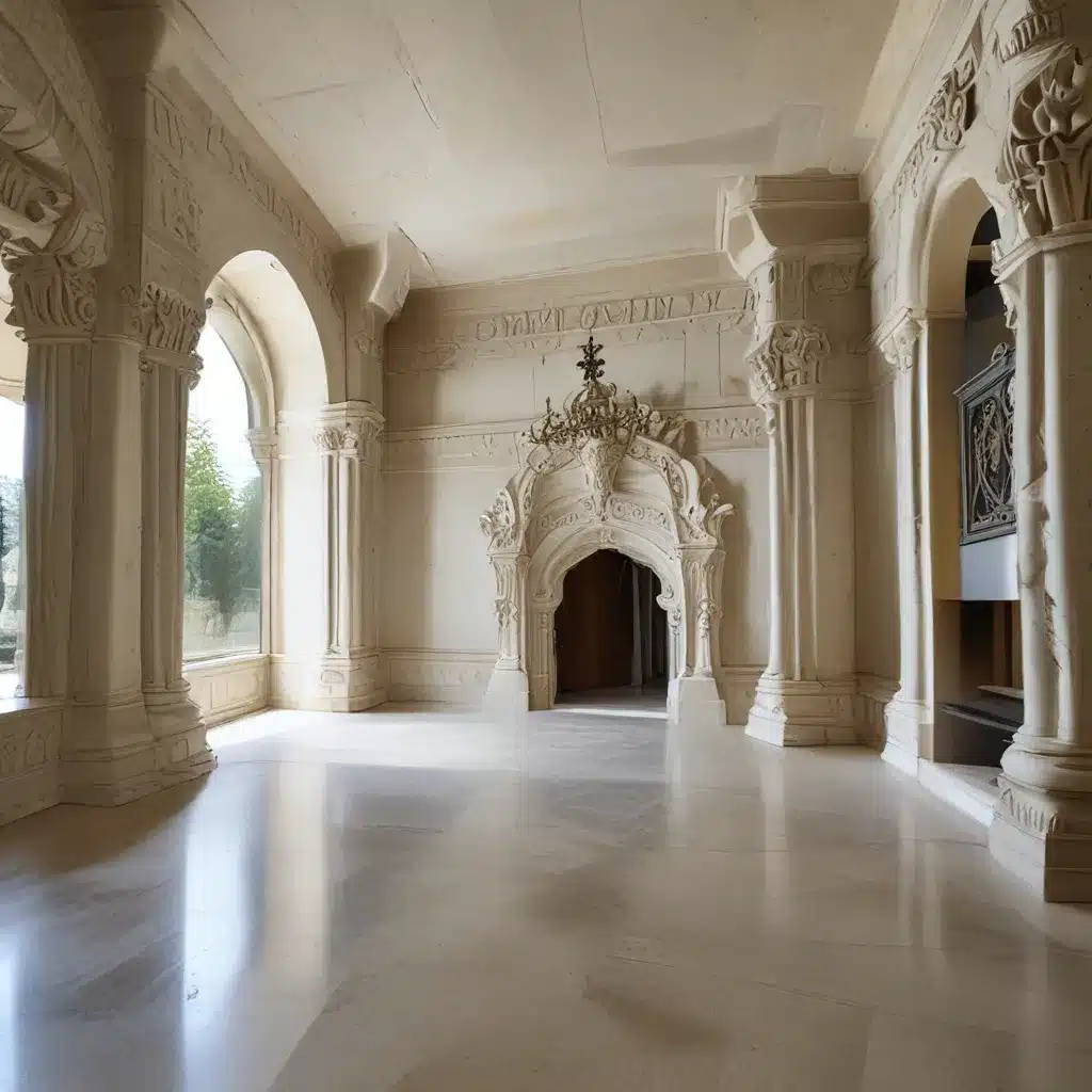 Concrete Chateaux: Regal Residences Sculpted in Stone