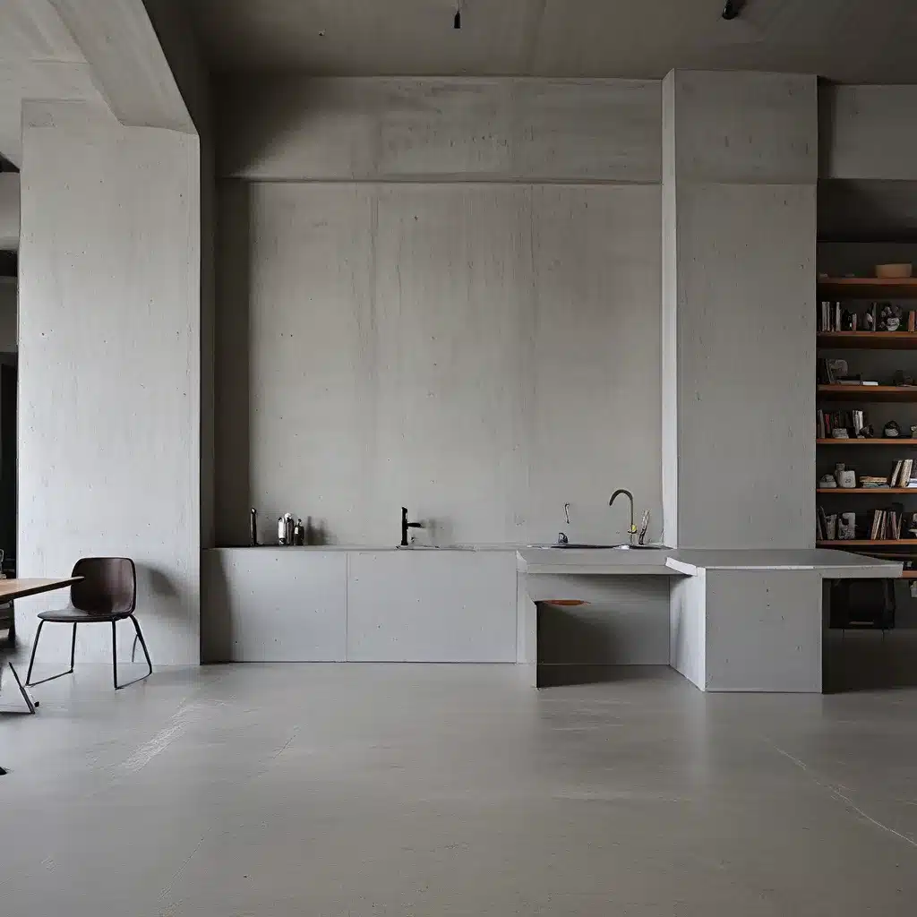 Concrete Chic: Blending Industrial Edges with Refined Elegance