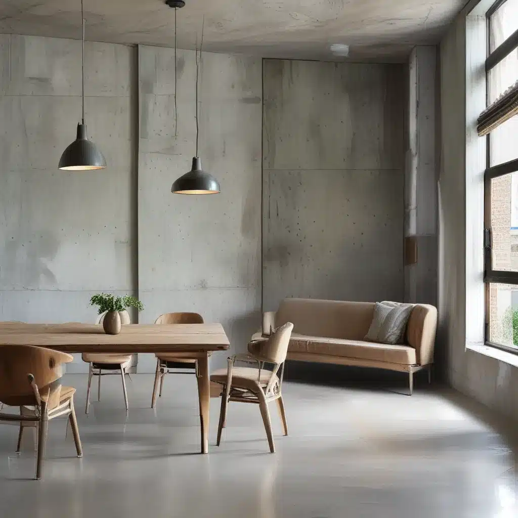 Concrete Chic: Embracing the Allure of Industrial-Inspired Interiors