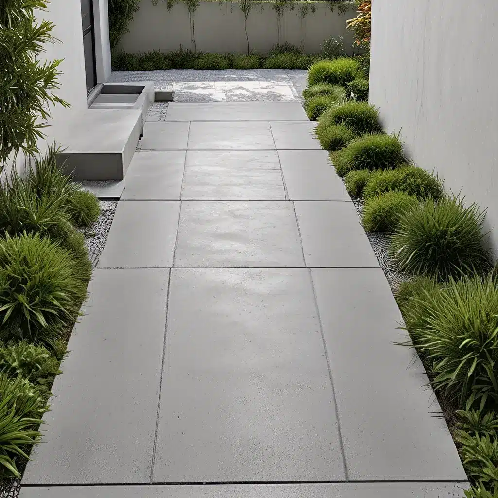 Concrete Chic: Stylish Walkways and Pathways for Your Home