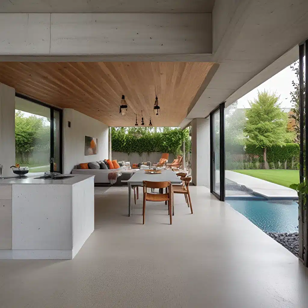 Concrete Continuum: Seamless Transitions from Indoor to Outdoor Living