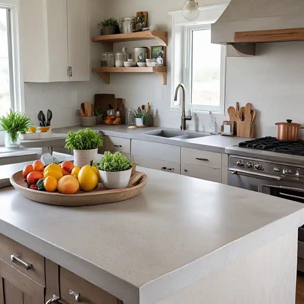 Concrete Countertops: Crafting Stunning and Functional Kitchen Centerpieces