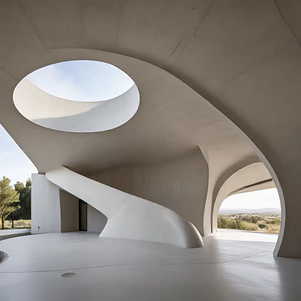 Concrete Curves: Embracing the Fluid Elegance of Organic Architectural Forms