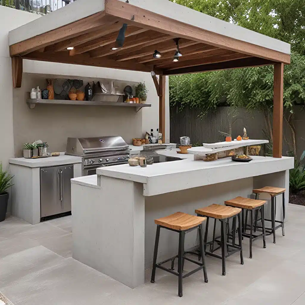 Concrete Finishing Techniques for Outdoor Kitchens: Elevating Alfresco Dining