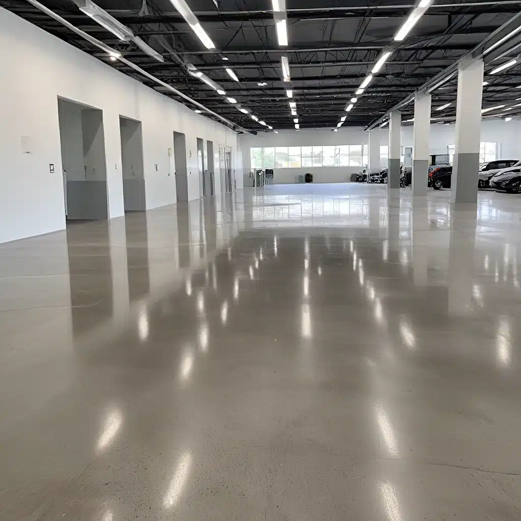 Concrete Grinding and Polishing for Showrooms: Enhancing High-Traffic Areas