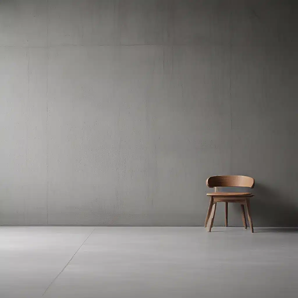 Concrete Minimalism: Embracing the Elegance of Pared-Down Design Aesthetics