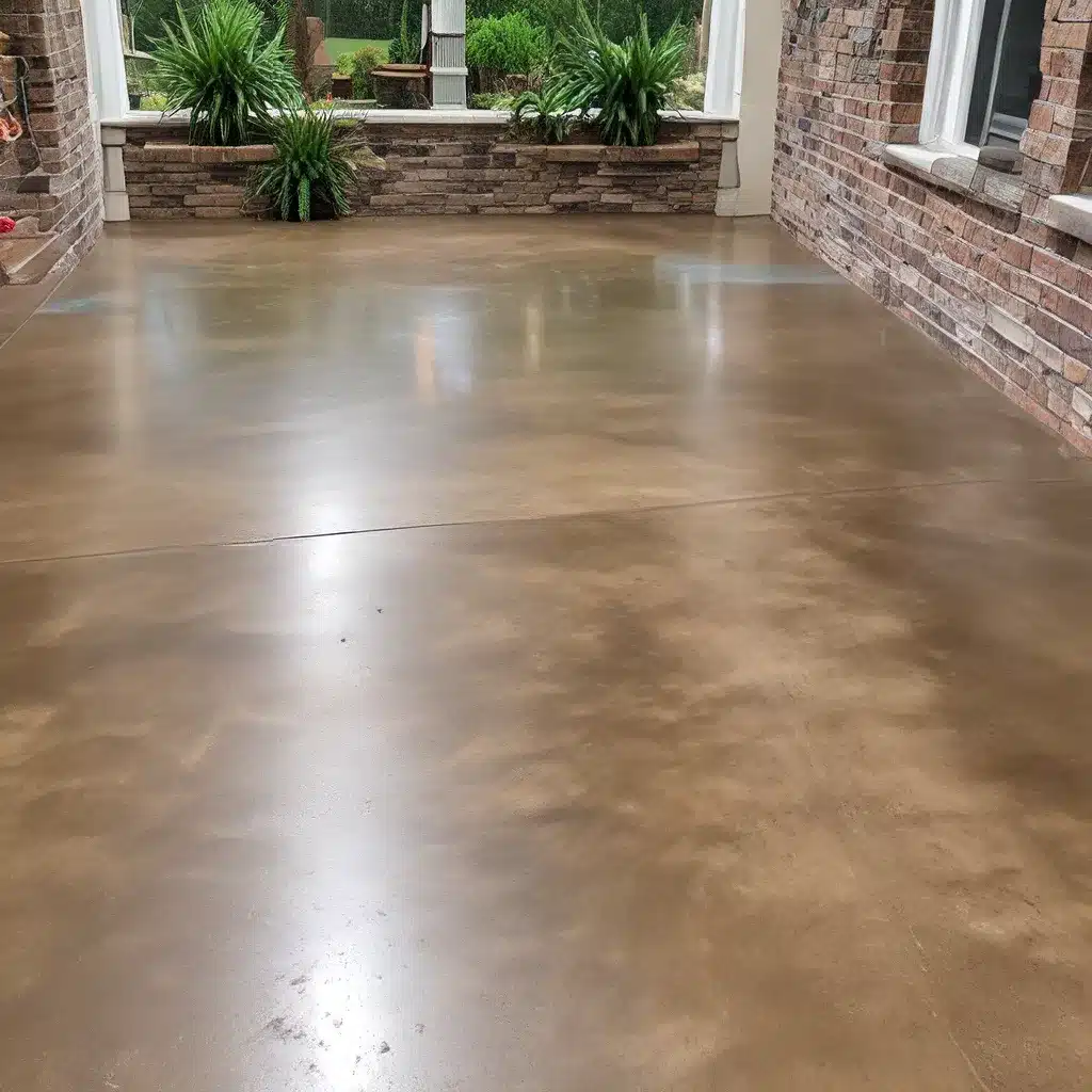 Concrete Staining for Outdoor Living Spaces: Bringing Nature Indoors