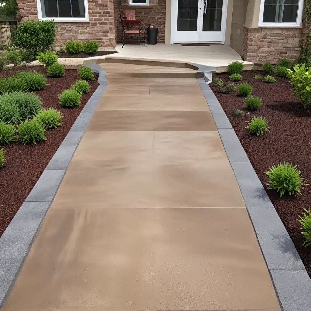 Concrete Staining for Walkways: Adding Visual Interest to Outdoor Paths