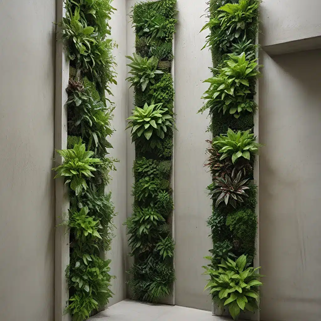 Concrete Vertical Gardens: Maximizing Space with Greenery