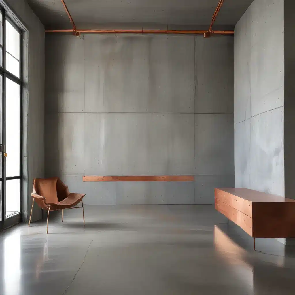 Concrete vs. Copper: Blending Industrial and Luxurious Design Elements