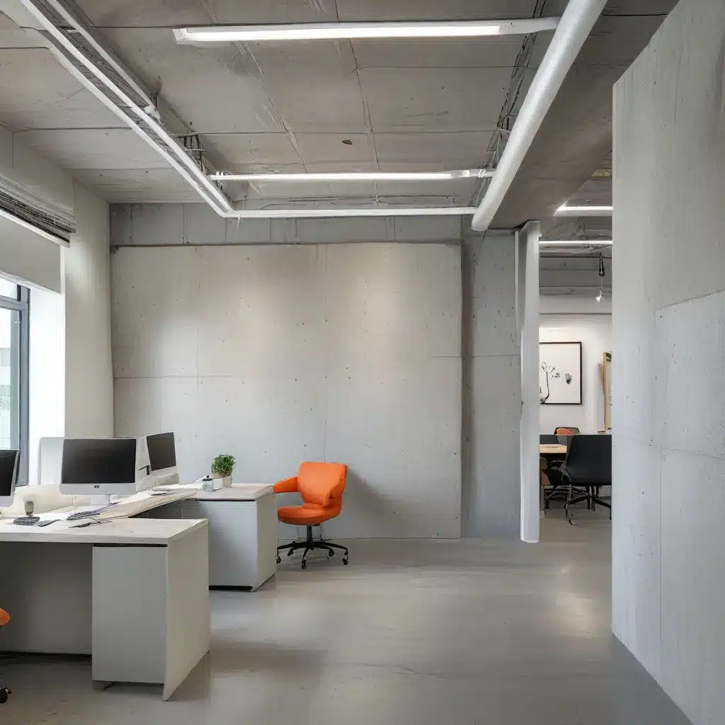 Fusing Soft Plasticity and Concrete Hardness in Innovative Office Design