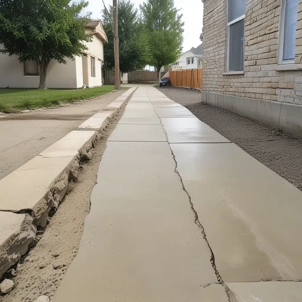 Repairing Concrete Sidewalks: A Step-by-Step Walkthrough