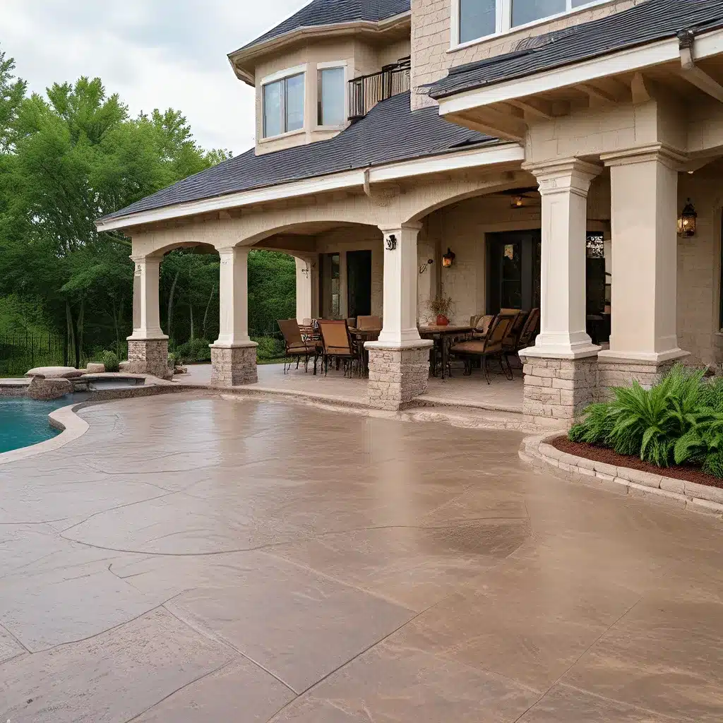 Stamped Concrete for Poolside Decks: Creating Luxurious Outdoor Retreats