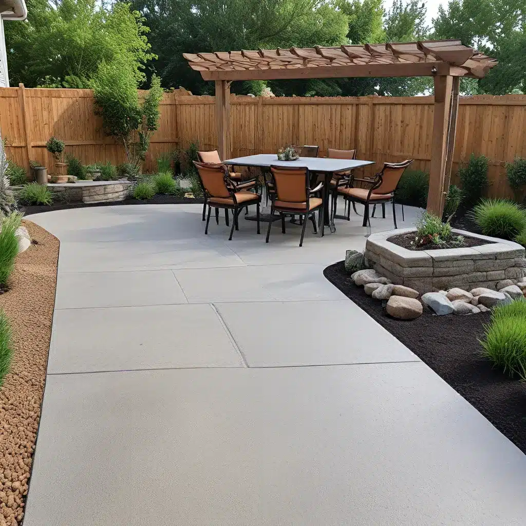 Transforming Your Backyard with a Stunning Concrete Patio