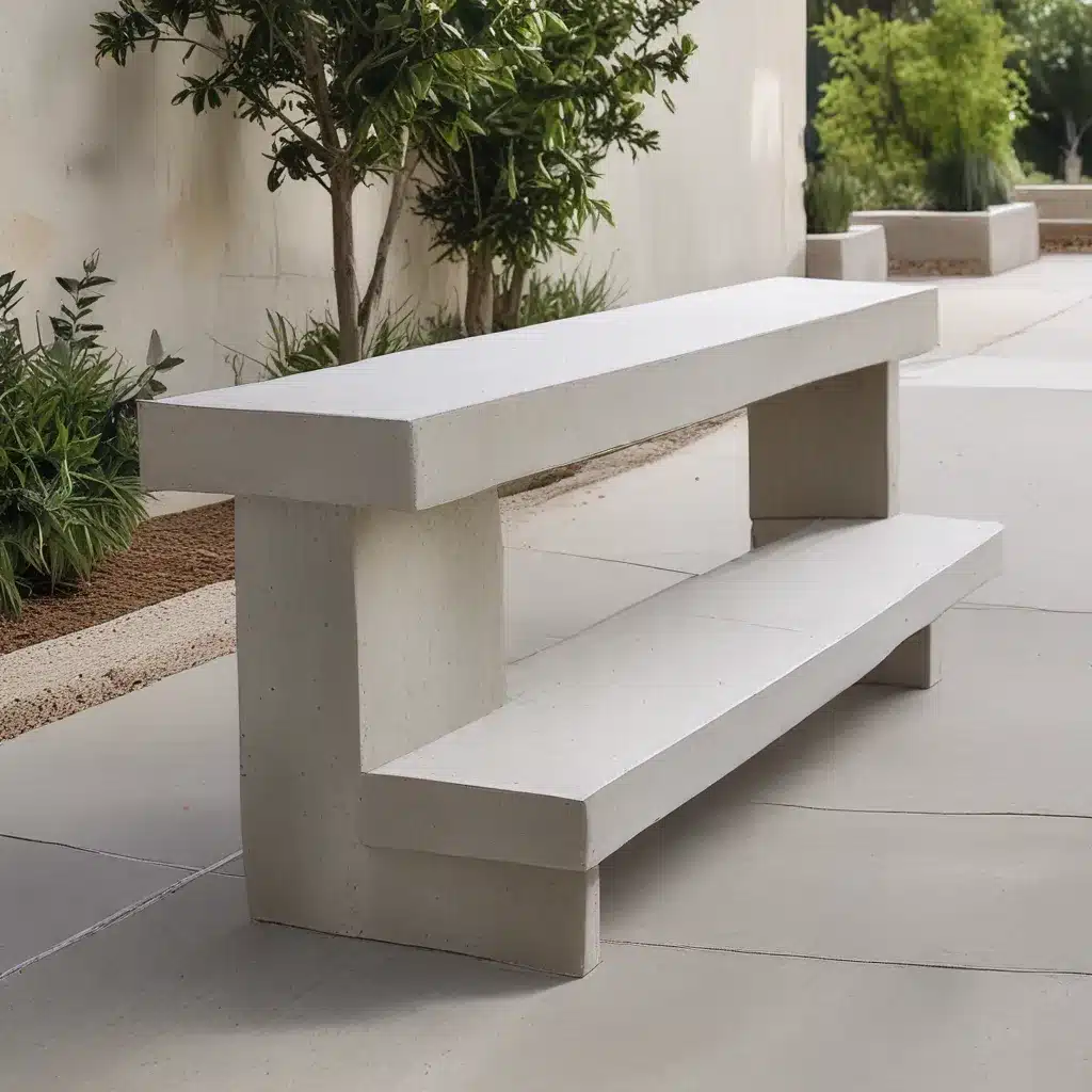 Versatile Concrete Benches: Seating with Timeless Style